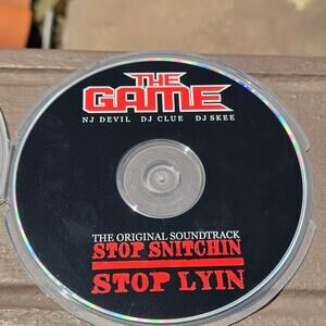 Vtg The Game STOP SNITCHIN STOP LYIN SOUNDTRACK CD RAP HIP HOP